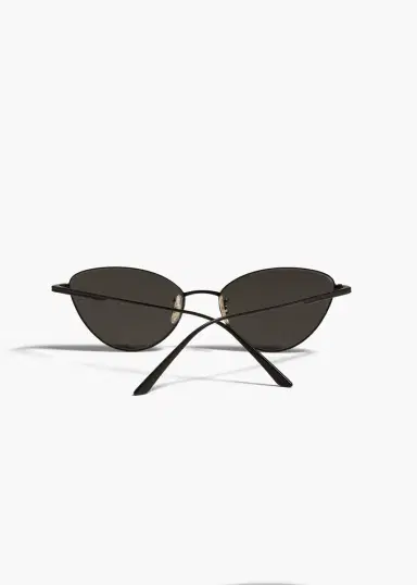 Khaite Khaite X Oliver Peoples 1998C In Matte Black And Grey | Thumbnail 3