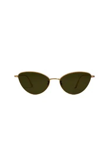Khaite Khaite X Oliver Peoples 1998C In Gold And Vibrant Green | Thumbnail 1