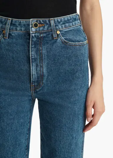 Khaite Abigail Stretch Jean In Boone | Thumbnail 5 Khaite Abigail Stretch Jean In Boone | Thumbnail 5