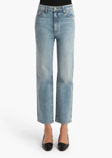 Khaite Abigail Stretch Jean In Bryce | Thumbnail 3