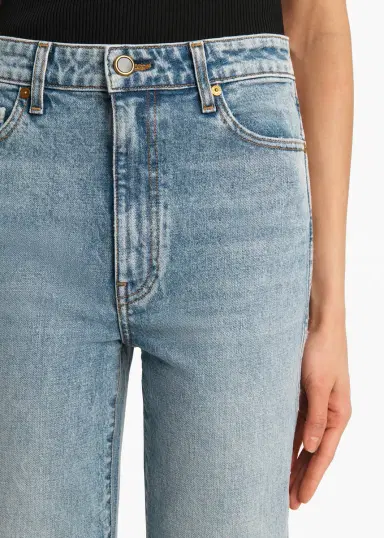 Khaite Abigail Stretch Jean In Bryce | Thumbnail 5