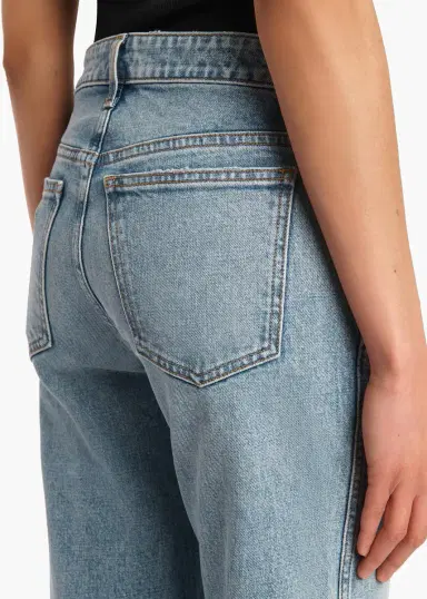 Khaite Abigail Stretch Jean In Bryce | Thumbnail 6