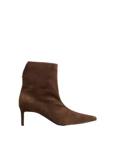 Khaite Ona Ankle Boot In Ebano Suede | Thumbnail 1