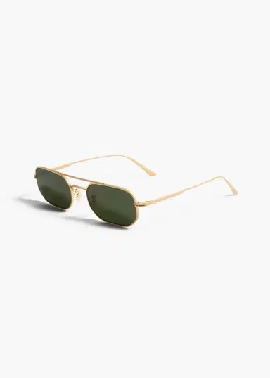 Khaite Khaite X Oliver Peoples 1989C In Gold And Green | Thumbnail 2 Khaite Khaite X Oliver Peoples 1989C In Gold And Green | Thumbnail 2