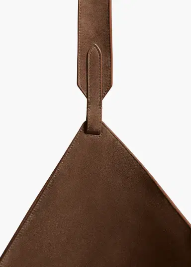 Khaite Medium Lotus Tote In Cedar Suede | Thumbnail 4