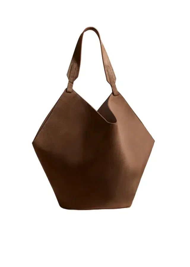 Khaite Medium Lotus Tote In Cedar Suede