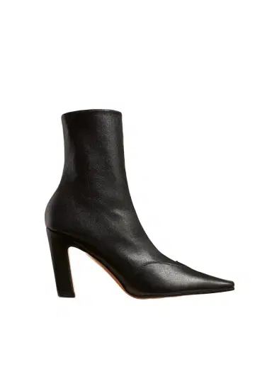 Khaite Nevada Stretch High Boot In Black Nappa Leather | Thumbnail 1