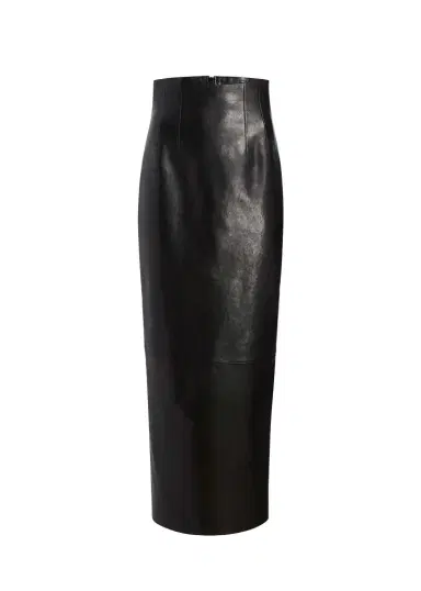 Khaite Loxley Skirt In Black Leather | Thumbnail 1 Khaite Loxley Skirt In Black Leather | Thumbnail 1