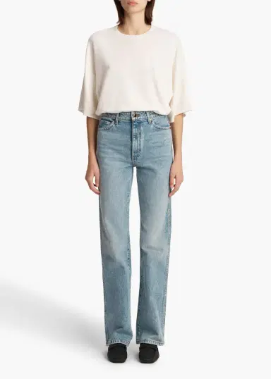 Khaite Danielle Stretch Jean In Bryce | Thumbnail 2
