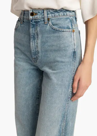 Khaite Danielle Stretch Jean In Bryce | Thumbnail 5
