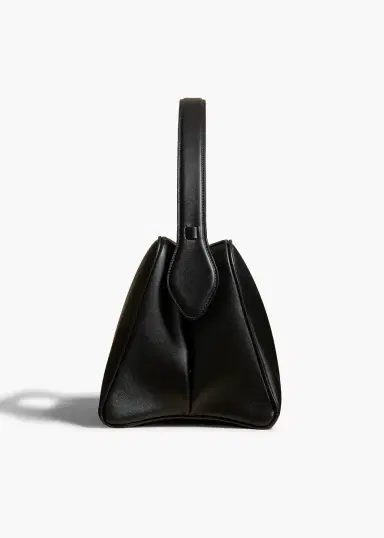 Khaite Cate Bag In Black Leather | Thumbnail 3