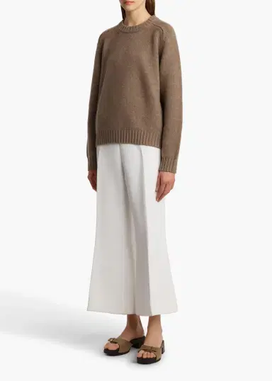 Khaite Mae Sweater In Barley | Thumbnail 2