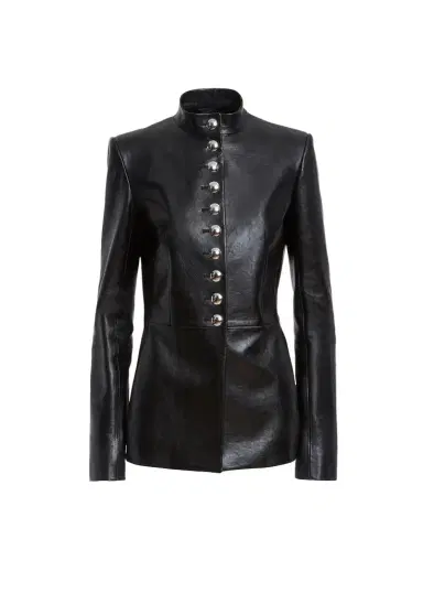 Khaite Samuel Jacket In Black Leather | Thumbnail 1