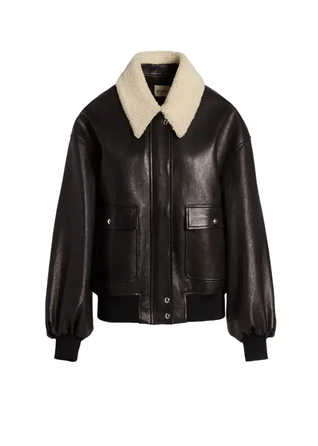 Khaite Shellar Jacket In Black Leather