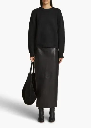 Khaite Mae Sweater In Black | Thumbnail 2