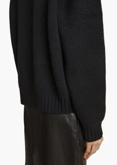 Khaite Mae Sweater In Black | Thumbnail 5