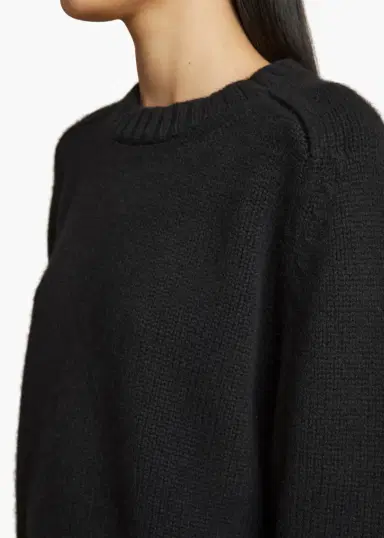 Khaite Mae Sweater In Black | Thumbnail 6