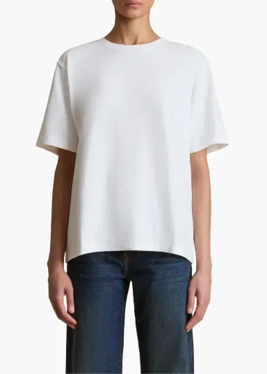 Khaite Mae T-Shirt In White | Thumbnail 2
