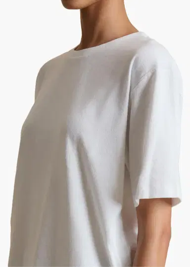 Khaite Mae T-Shirt In White | Thumbnail 5
