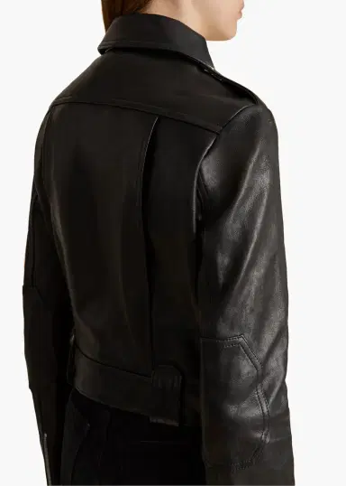 Khaite Cordelia Jacket In Black Leather | Thumbnail 5 Khaite Cordelia Jacket In Black Leather | Thumbnail 5