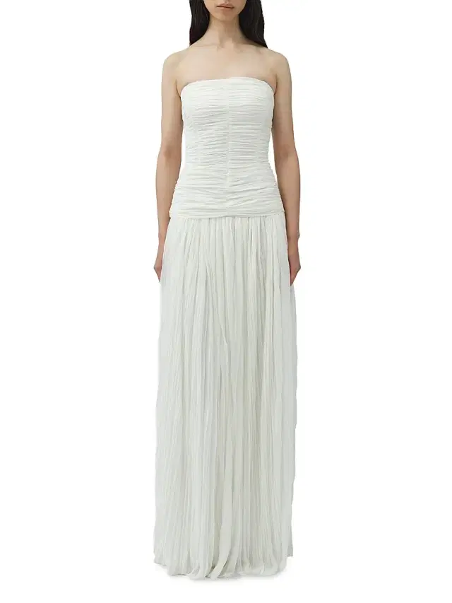 Women's Danielle Crinkle Jersey Strapless Gown -