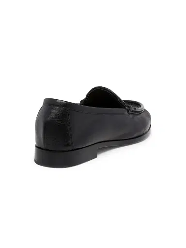 Bottega Veneta Men's Silenzio Intrecciato Leather Loafers | Thumbnail 2 Bottega Veneta Men's Silenzio Intrecciato Leather Loafers | Thumbnail 2