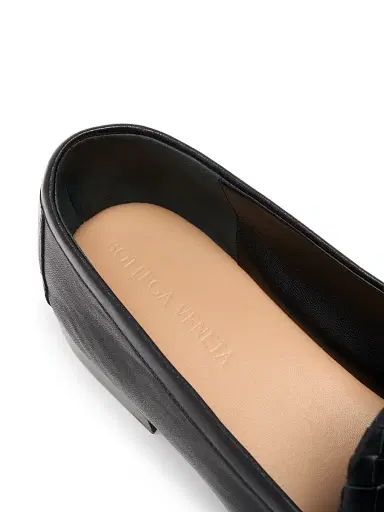 Bottega Veneta Men's Silenzio Intrecciato Leather Loafers | Thumbnail 8 Bottega Veneta Men's Silenzio Intrecciato Leather Loafers | Thumbnail 8