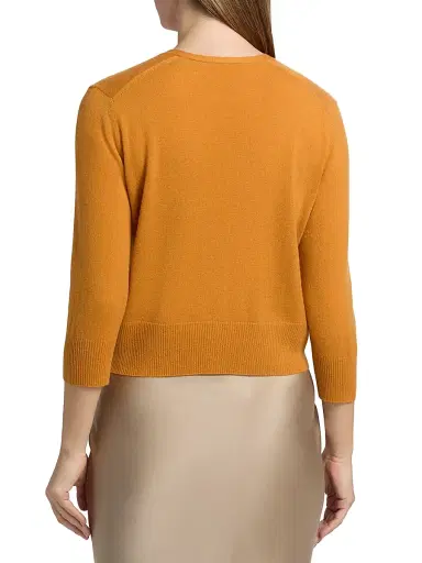Vince Women's Cashmere-Silk Cardigan - Clementine - Size XXS | Thumbnail 5 Vince Women's Cashmere-Silk Cardigan - Clementine - Size XXS | Thumbnail 5