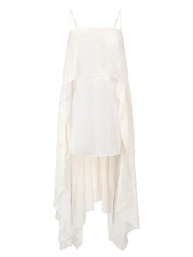 Staud Women's Valencia High-Low Minidress - White