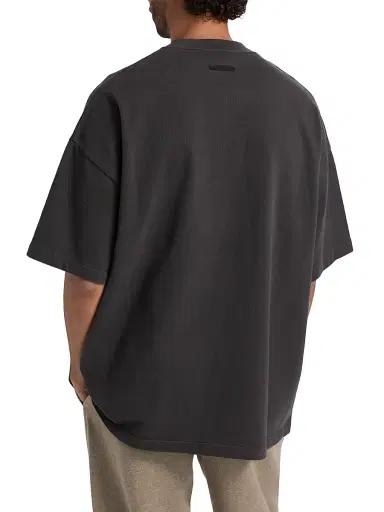 Fear of God Essentials Men's Campus 90s Oversized T-Shirt - Faded Black - Size Medium | Thumbnail 5 Fear of God Essentials Men's Campus 90s Oversized T-Shirt - Faded Black - Size Medium | Thumbnail 5