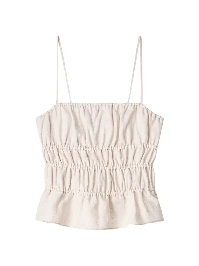 Staud Women's Ayla Linen Tank - Natural
