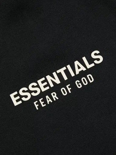 Fear of God Essentials Men's Classic Fleece Jogger Sweatpants - Vintage Black | Thumbnail 7