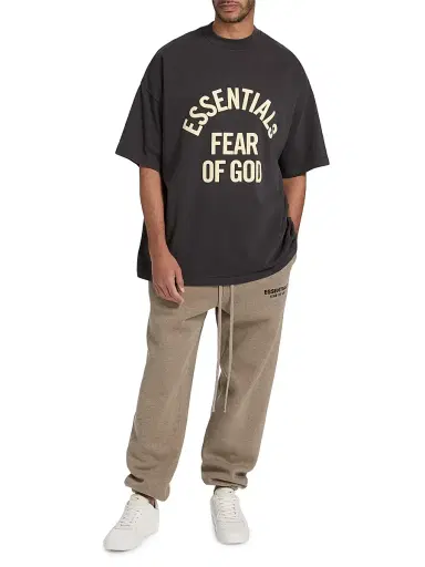 Fear of God Essentials Men's Classic Fleece Jogger Sweatpants | Thumbnail 2
