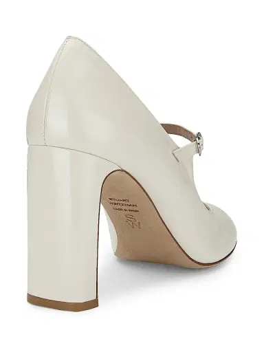 Stuart Weitzman Women's Babette 85MM Patent Leather Mary Janes | Thumbnail 3 Stuart Weitzman Women's Babette 85MM Patent Leather Mary Janes | Thumbnail 3