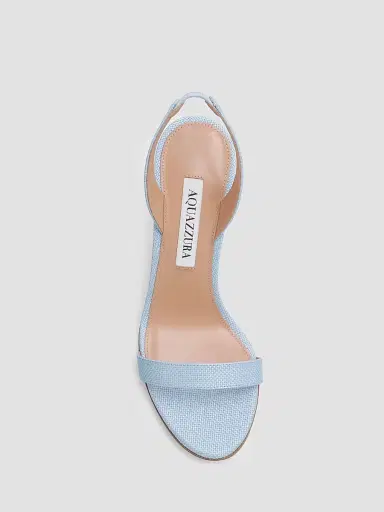 Aquazzura Women's So Nude 85MM Slingback Sandals | Thumbnail 3