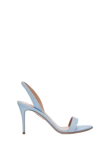 Aquazzura Women's So Nude 85MM Slingback Sandals | Thumbnail 1