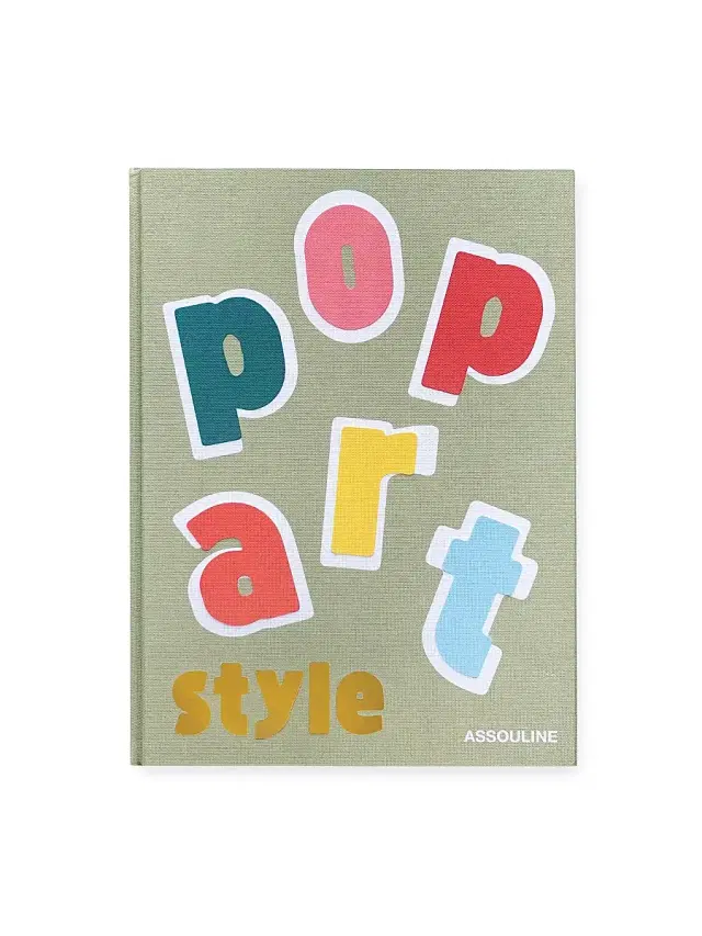Assouline ''Pop Art Style'' Hardcover Book