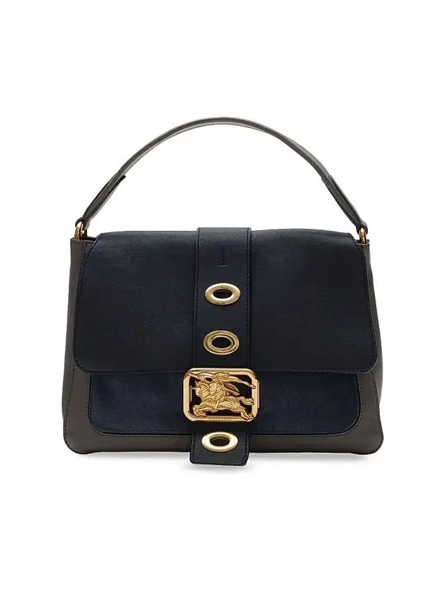 Women's  Rider Suede Top Handle Bag - Indigo