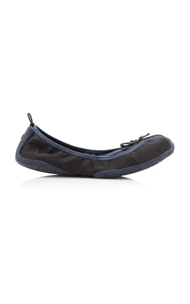 Balenciaga Satin Ballet Flats