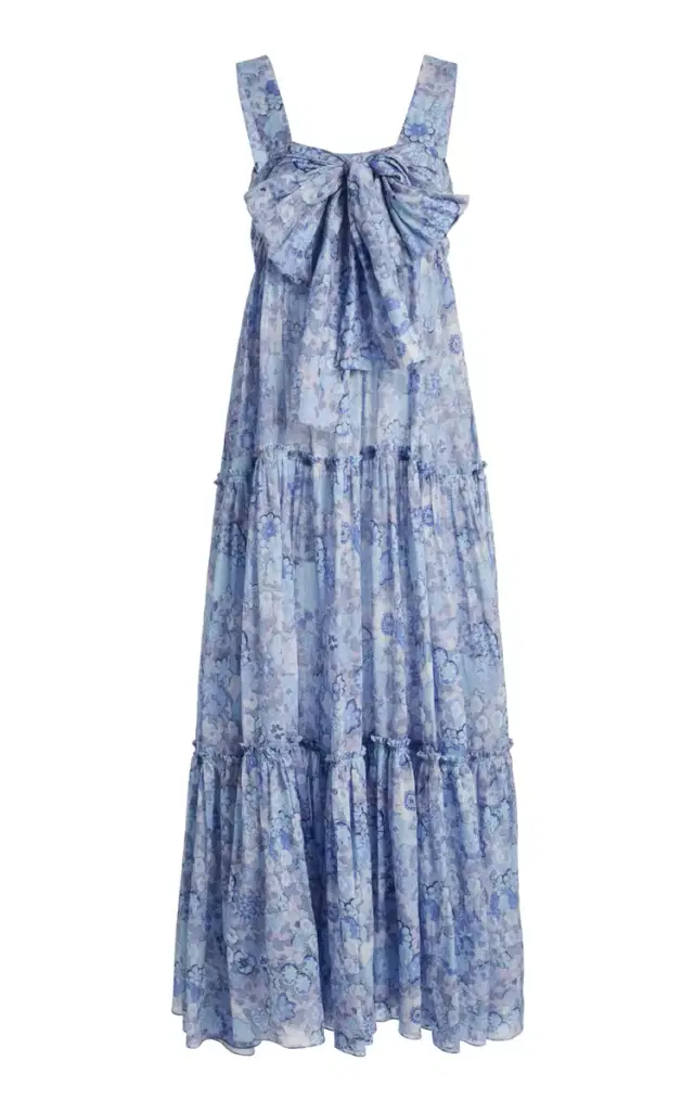 Chloé Floral-Printed Cotton Voile Midi Dress