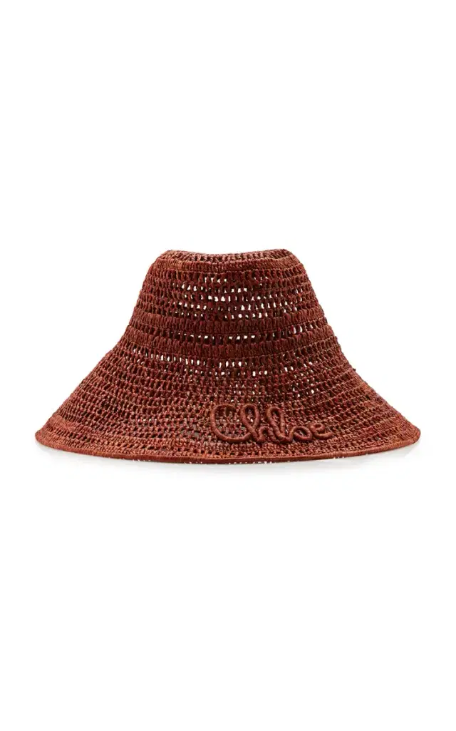 Woven Raffia Bucket Hat