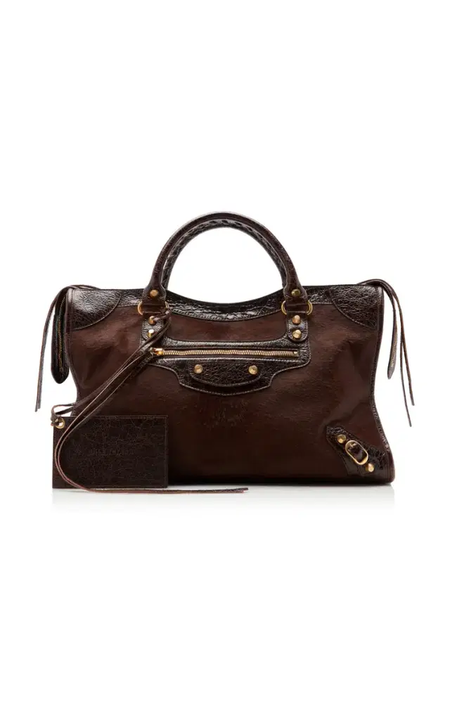 Balenciaga Le City Medium Pony Hair Bag