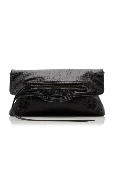 Balenciaga Le City Small Leather Clutch | Thumbnail 5