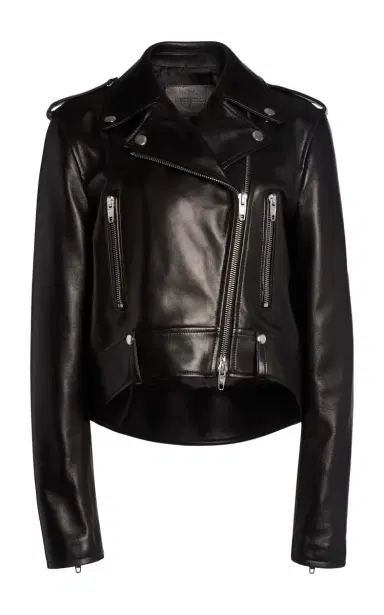 Balenciaga Leather Biker Jacket | Thumbnail 1 Balenciaga Leather Biker Jacket | Thumbnail 1