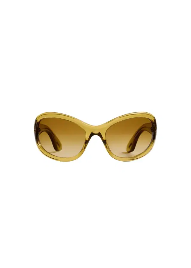 Khaite X Oliver Peoples 1967C In Dark Honey And Amaretto Gradient