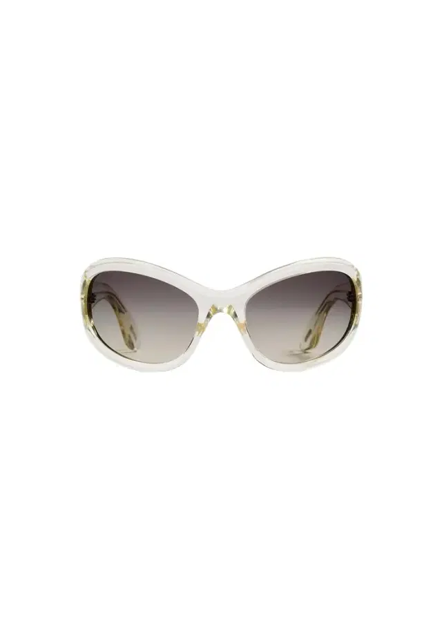Khaite X Oliver Peoples 1967C In Pale Citrine And Grey Gradient