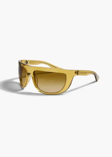 Khaite Khaite X Oliver Peoples 1974C In Dark Honey And Amaretto Gradient | Thumbnail 3