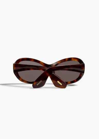 Khaite Khaite X Oliver Peoples 1967C In Dark Mahogany And | Thumbnail 2