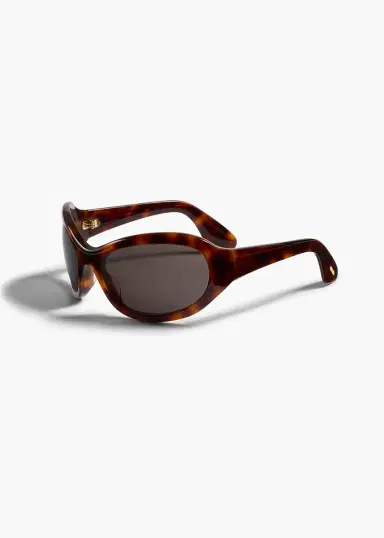 Khaite Khaite X Oliver Peoples 1967C In Dark Mahogany And | Thumbnail 3