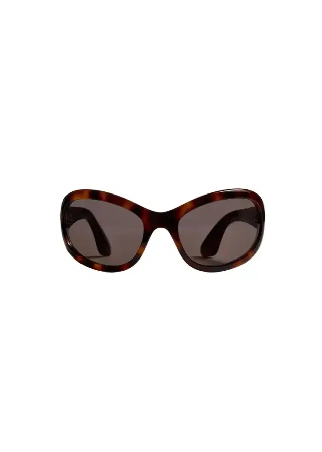 Khaite X Oliver Peoples 1967C In Dark Mahogany And Brown